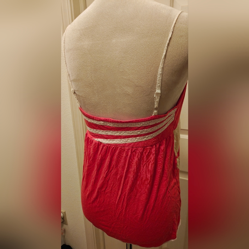 Y2K Kimchi Blue Patchwork Multi Pattern Cami Tank… - image 7